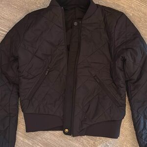 lululemon athletica Women's Dark Quilted Bomber Jacket